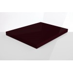 Фасад LuxeForm Acryl GL-102U Сливовый, глянец, толщина 18,4мм, основа МДФ, обратная сторона-высокопрочное покрытие в цвет