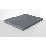 Фасад LuxeForm Acryl GL-501U Меркурий, глянец, толщина 18,4мм, основа МДФ, обратная сторона-высокопрочное покрытие в цвет