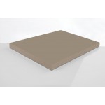 Фасад LuxeForm Acryl MT-AF-205U Капучино, суперматовая поверхность, толщина 18,4мм, основа МДФ, обратная сторона-высокопрочное покрытие в цвет