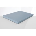 Фасад LuxeForm Acryl GL-403U Небесный бархат, глянец, толщина 18,4мм, основа МДФ, обратная сторона-высокопрочное покрытие в цвет