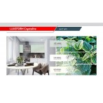 Фасад LuxeForm Crystaline MT-402U Магическая мята, супрематовое покрытие, толщина 20мм, основа МДФ, обратная сторона-высокопрочное покрытие в цвет