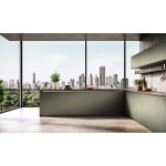 Фасад LuxeForm Idea MET-018 IS Бронза, идеальное зеркальное сияние, толщина 17,7мм, основа МДФ, обратная сторона-высокопрочное покрытие в цвет