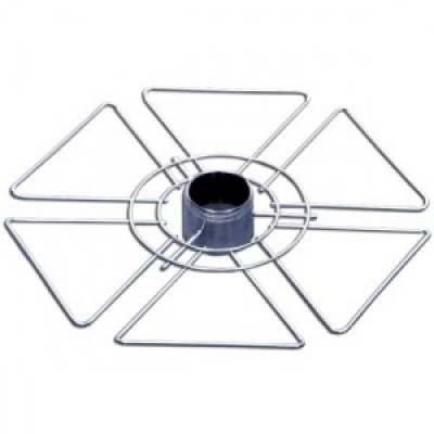 Полка для бокалов 350/50 хром